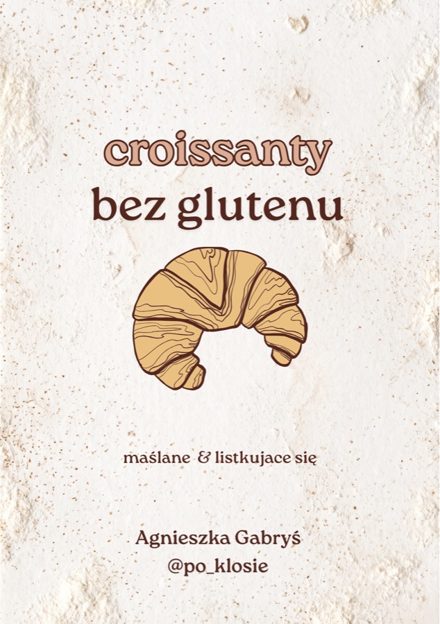 Okładka: Croissanty bez glutenu